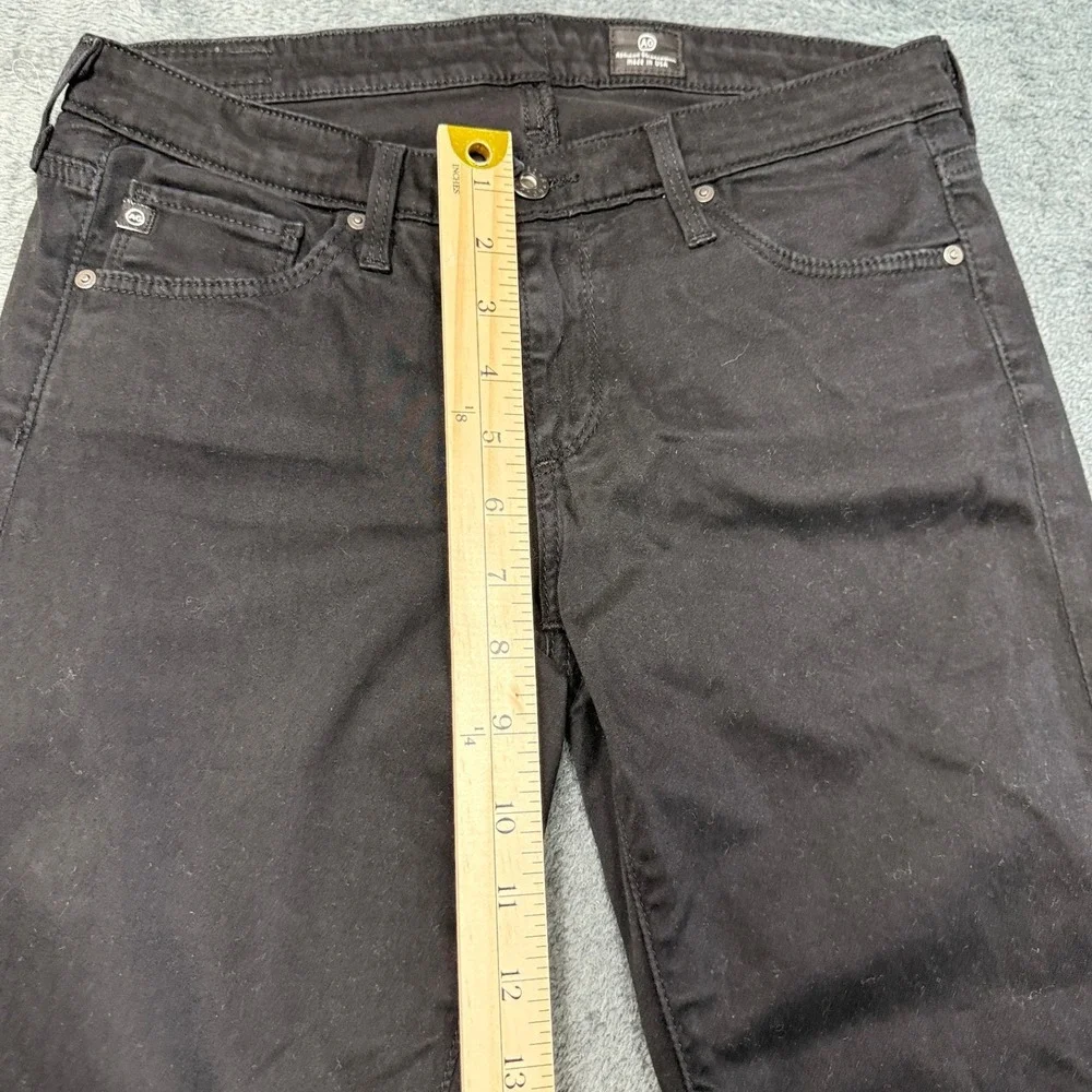 AG‎ Adriano Goldschmied Women's  Size 27P Black Skinny Jeans Made in USA